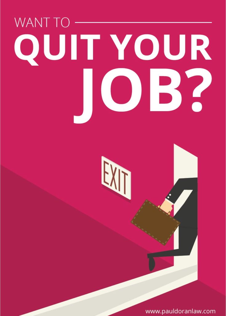 want to quit your job?